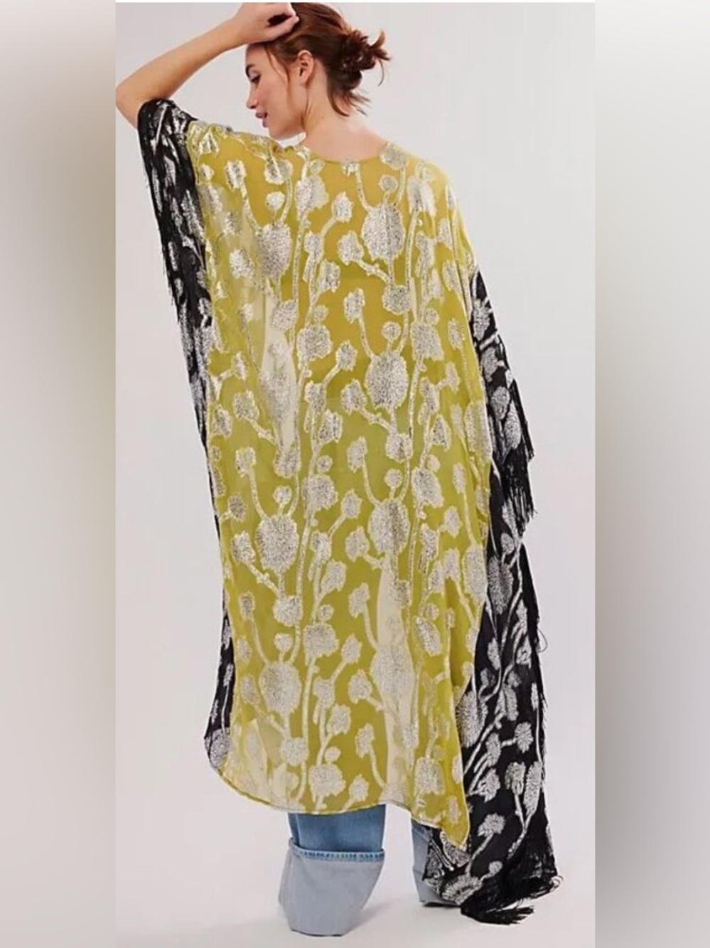 NWOT FREE PEOPLE FLORENCE KIMONO O/S